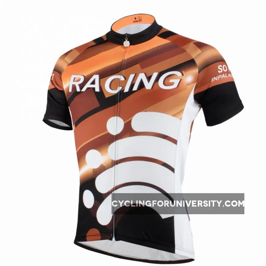 RACING Men's Sportswear Quick-dry Stylish Short-sleeve Cycling Jersey/suit Breathable Apparel Outdoor Sports Gear Leisure Biking T-shirt Bike Shirt NO.613