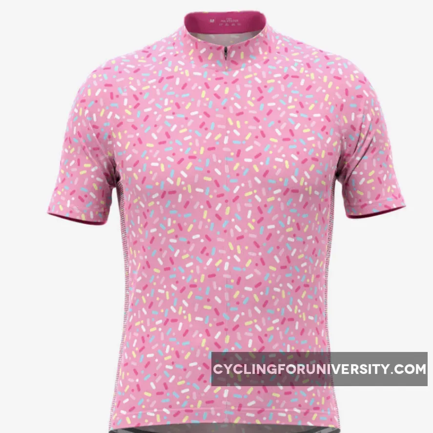 Men's Candy Makes Me Happy Short Sleeve Cycling Jersey