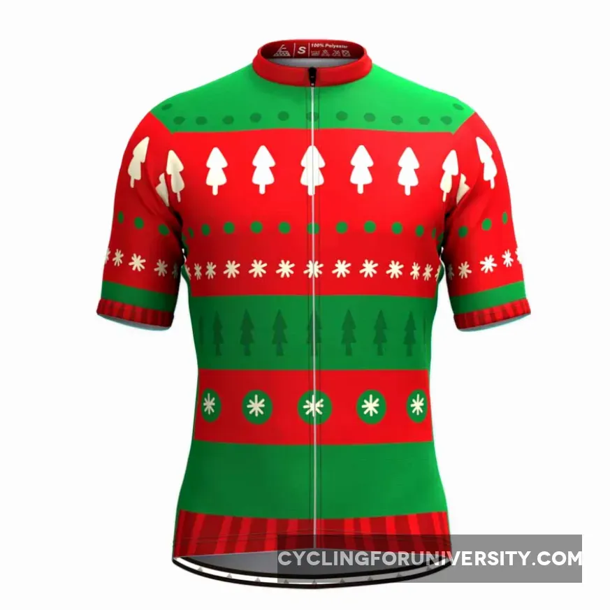 Ugly Christmas Sweater Cycling Jersey V2 Brand New
