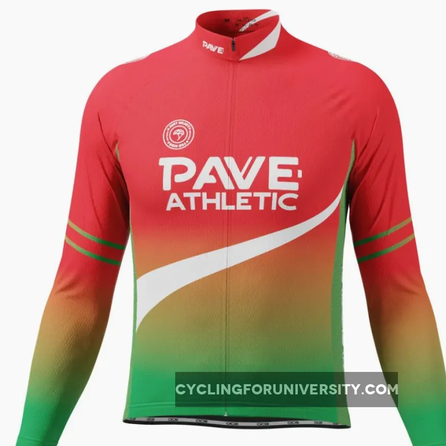 PAVE Athletic Modern Gaseosa Long Sleeve Cycling Jersey
