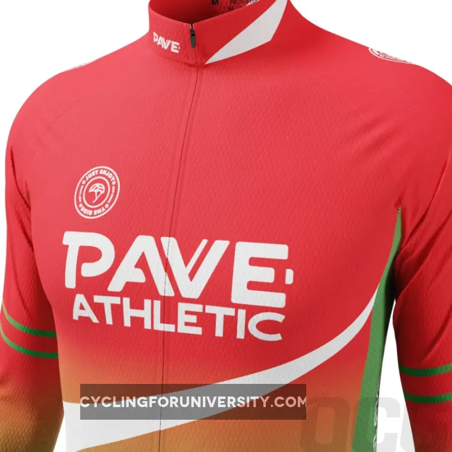 PAVE Athletic Modern Gaseosa Long Sleeve Cycling Jersey