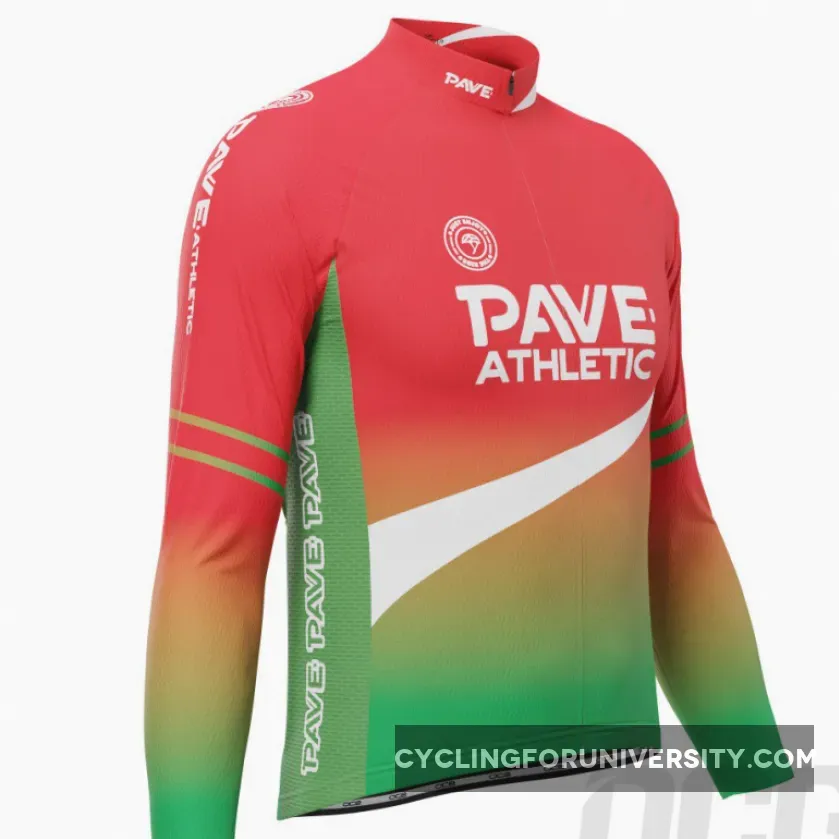 PAVE Athletic Modern Gaseosa Long Sleeve Cycling Jersey