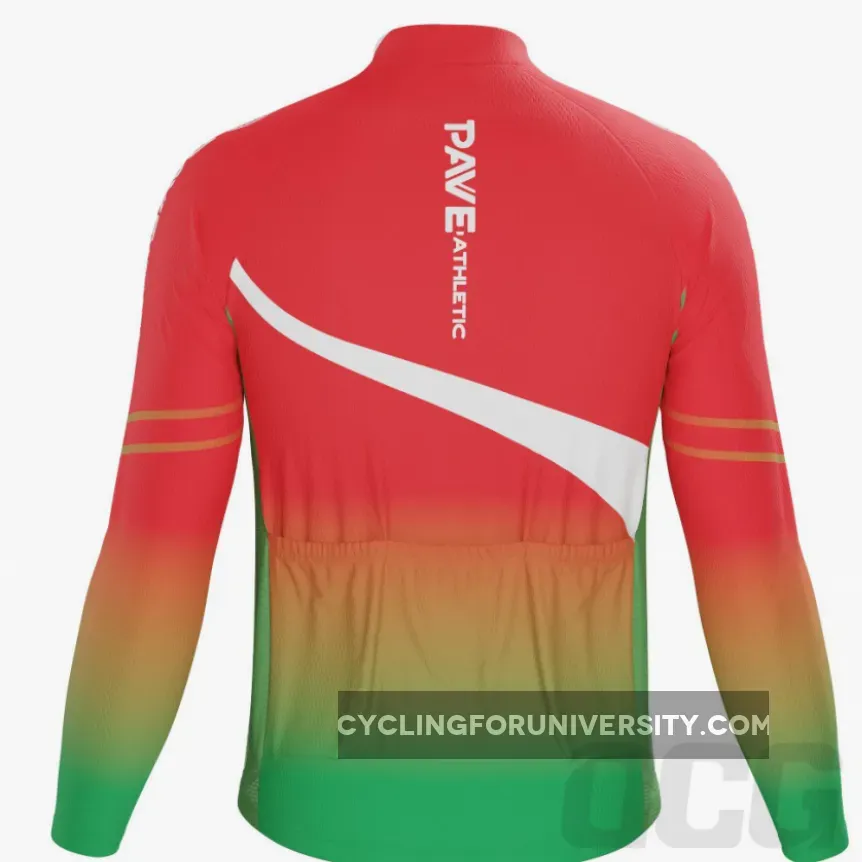 PAVE Athletic Modern Gaseosa Long Sleeve Cycling Jersey
