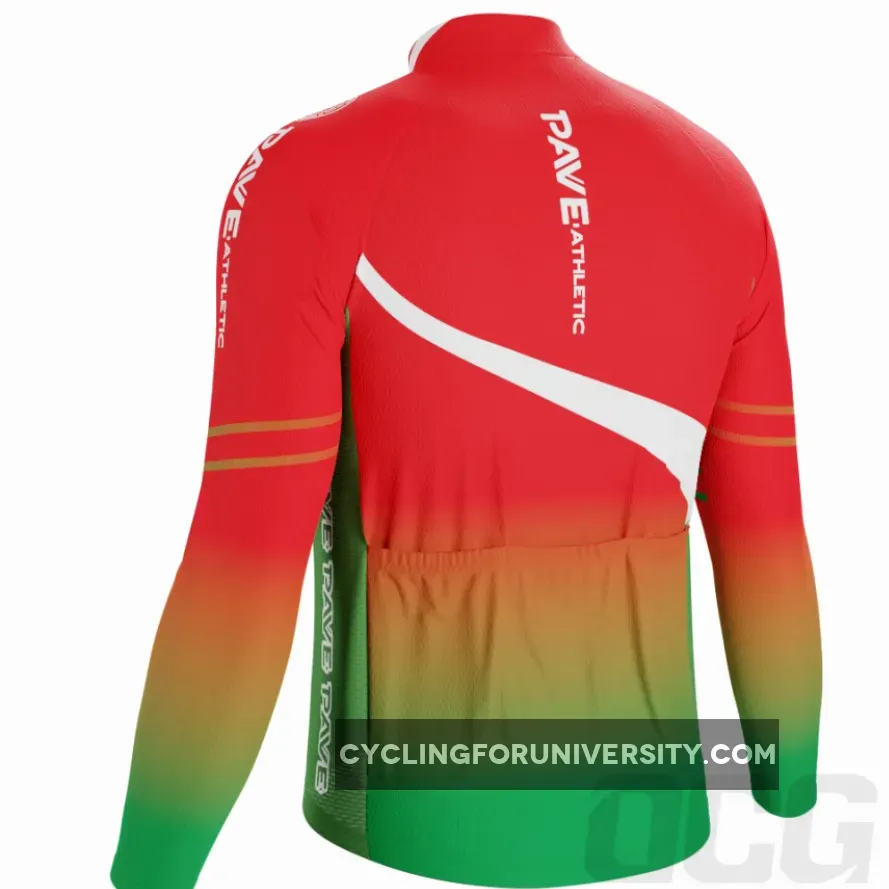 PAVE Athletic Modern Gaseosa Long Sleeve Cycling Jersey