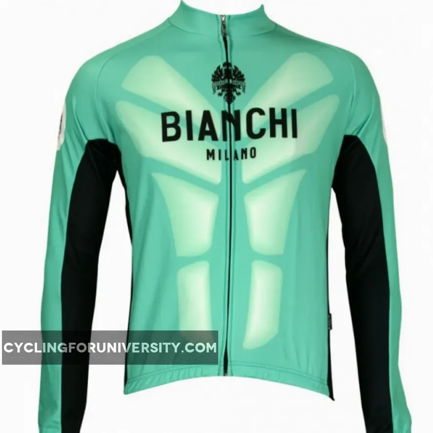 Bianchi Milano Long Sleeves Jersey MALTA Celeste Outlet