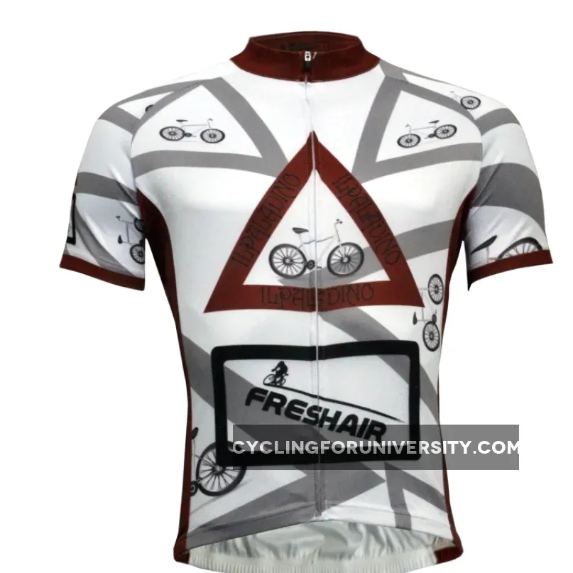 ILPALADINO Men's Cycling Jersey Short Tights for Summer Outdoor Sports Shirt Apparel Outdoor Sports Gear Leisure Biking T-shirt NO.776