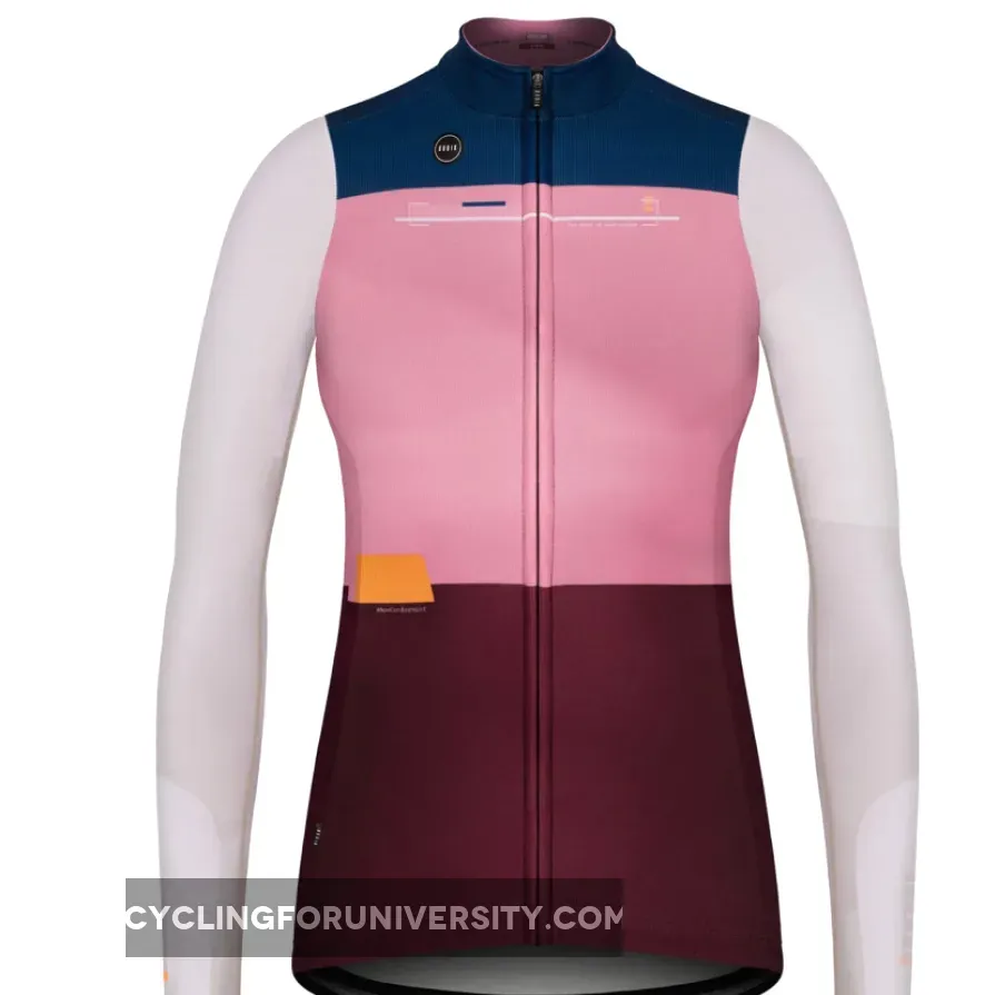 Gobik Cobble Dahlia long sleeves woman jersey - Pink