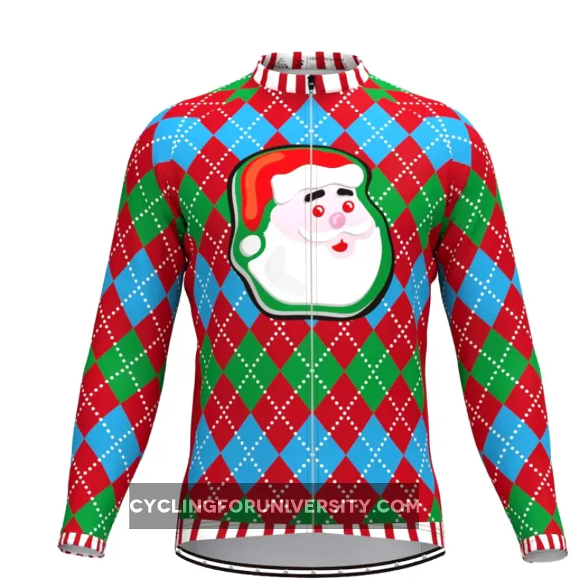 Ugly Christmas Sweater Long Sleeve Cycling Jersey V5 Outlet