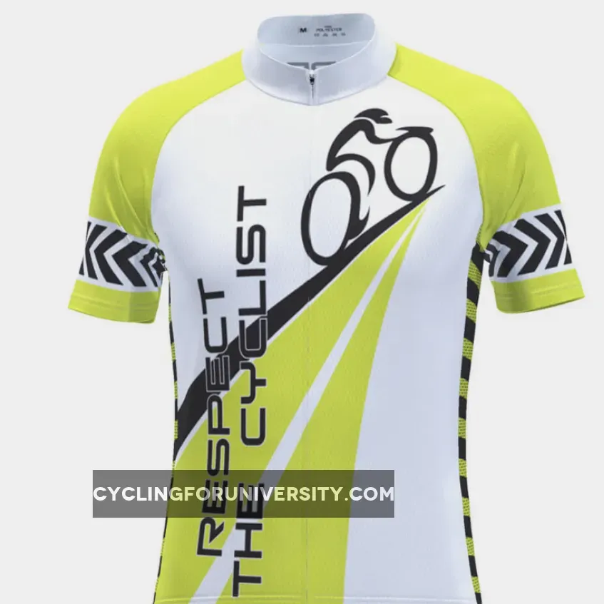 Men's Respect The Cyclist Share the Road Cycling Jersey