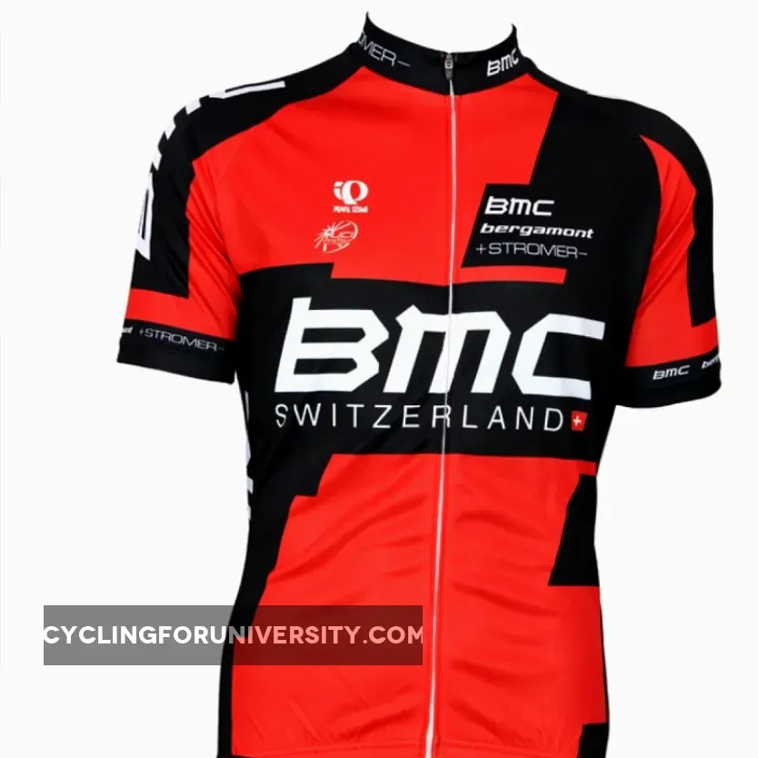 2014 team BMC Short Sleeve cycling Jersey bike clothing Cycle apparel Shirt