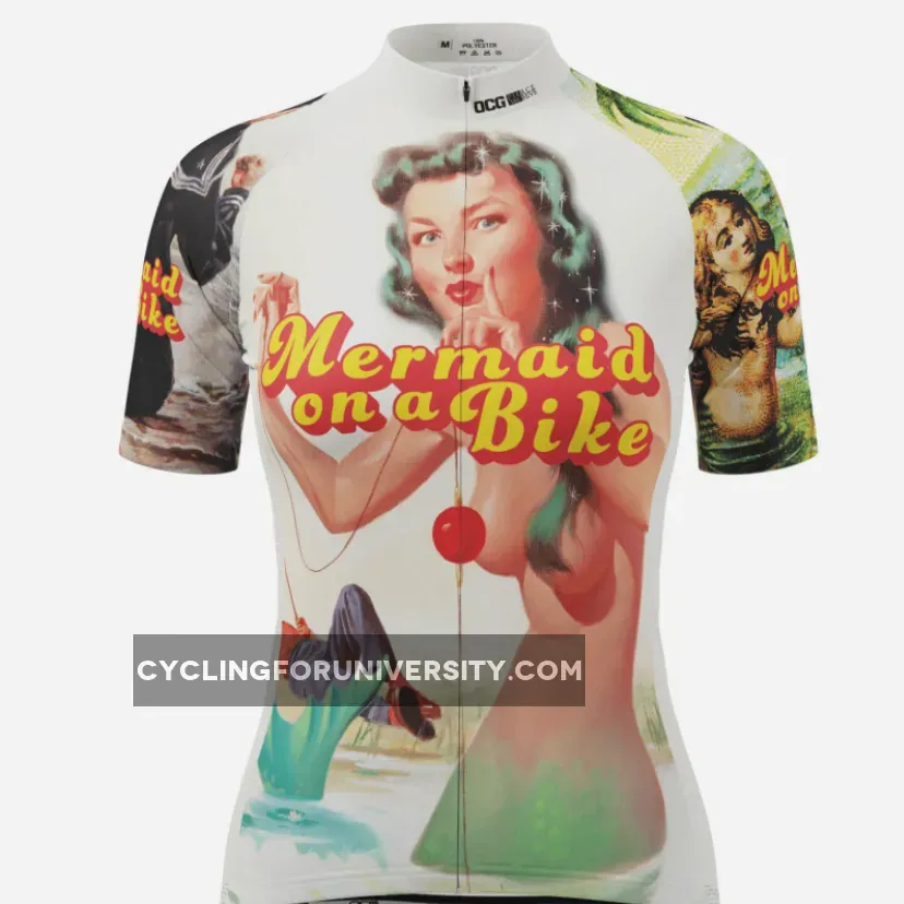 Women's The Mermaid Series 1 Short Sleeve Cycling Jersey
