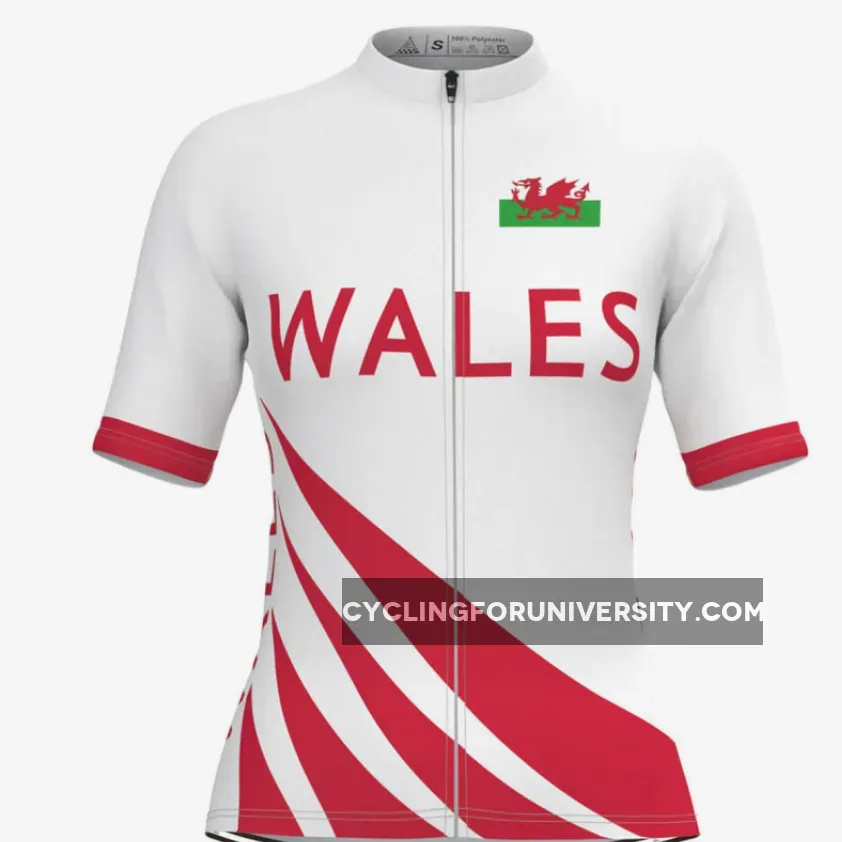 Wales Flag Women's Cycling Jersey V1 Online