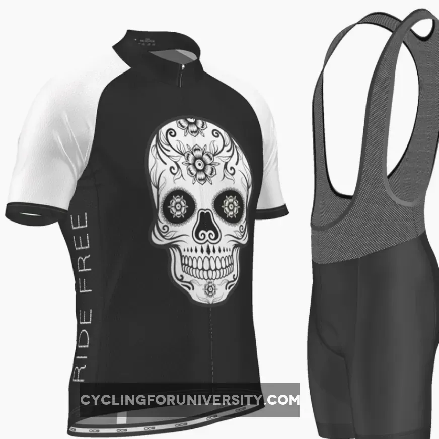 Men's Mexican Mask Short Sleeve Cycling Kit Outlet