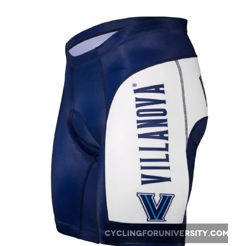 Adrenaline Promo Villanova University Logo padded Cycling Shorts-Mens