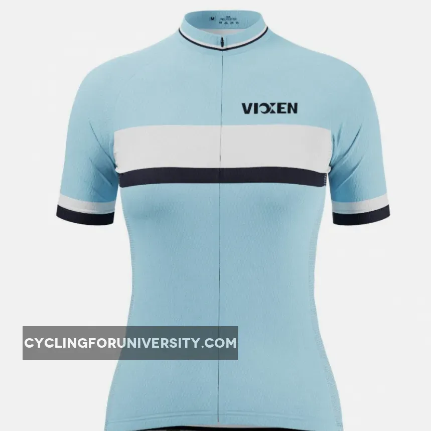 Vixen Series 1 Retro Stripe Women's Short Sleeve Cycling Jersey Vixen Female