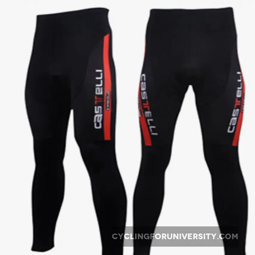 CASTELLI BLACK Cycling WINTER Tights For Sale