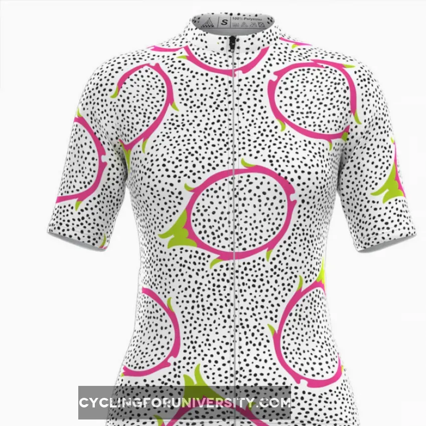 Women's Pitaya Fruit Print Cycling Jersey Online