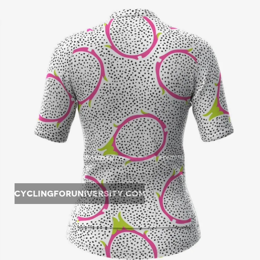 Women's Pitaya Fruit Print Cycling Jersey Online