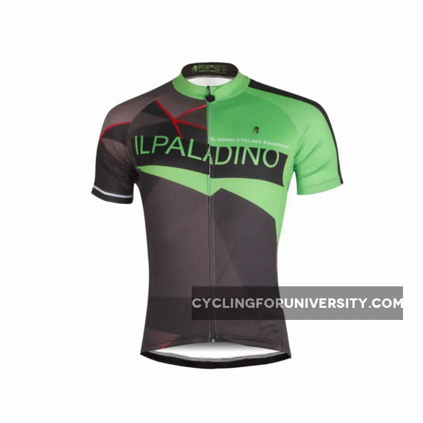 Green&Black Men's Summer Cycling Shirt Jersey NO.689
