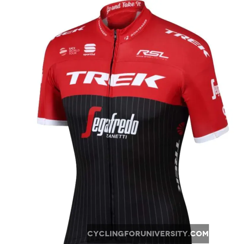 2017 team trek short sleeve cycling jersey bike clothing cycle apparel shirt