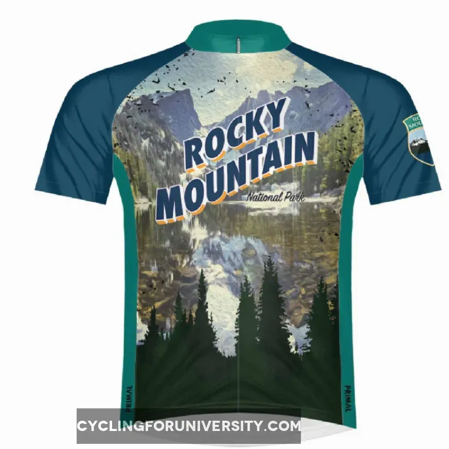 Primal Wear 2021 Rocky Mountain National Park Full Zip Sport Cycling Jersey, Primal Wear Denver