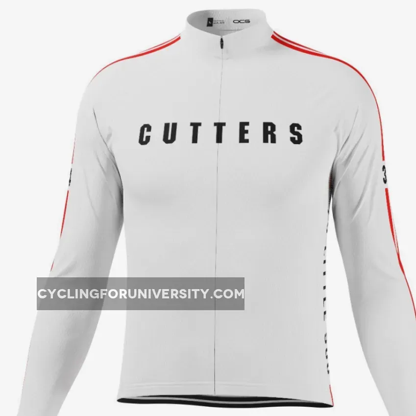 Men's Cutters Breaking Away Movie Long Sleeve Cycling Jersey