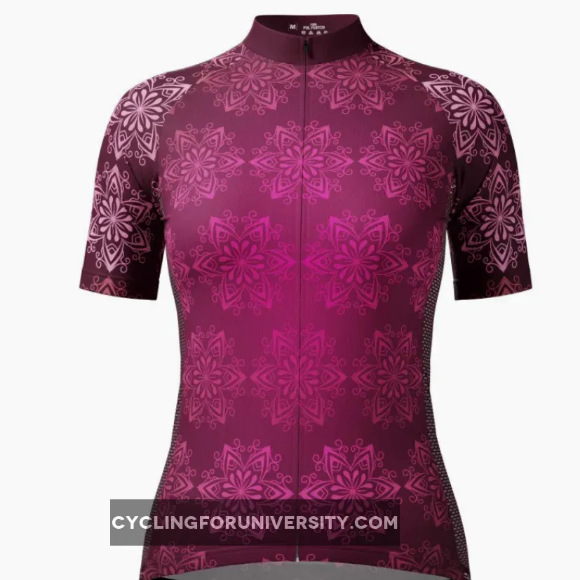 Women's Mandala Short Sleeve Cycling Jersey To Buy