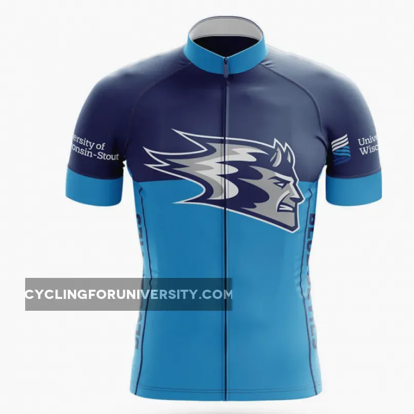 University of Wisconsin-Stout V2 - Men's Cycling / Jersey Only
