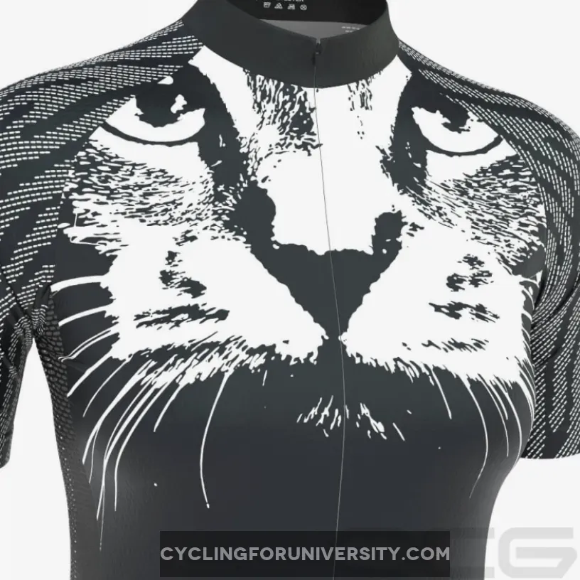 Women's Cat Whiskers Short Sleeve Cycling Jersey Brand New
