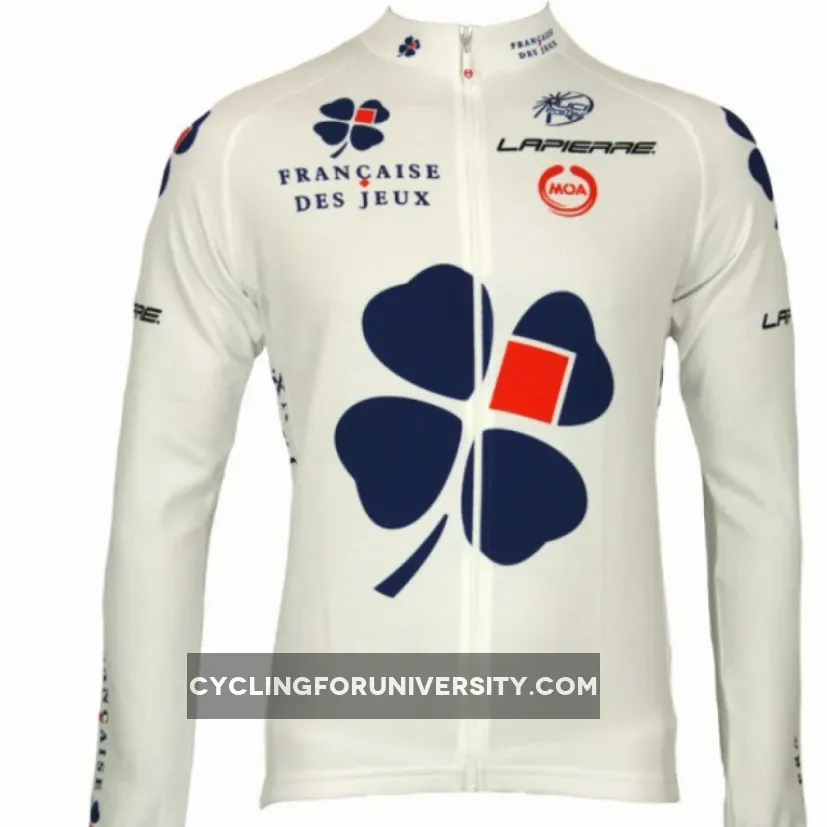 Francaise des Jeux (FdJ) 2010 Radsport-Profi-Team - Long Sleeve Jersey