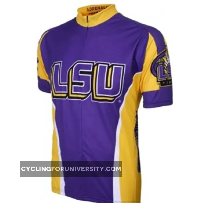 LSU Louisiana State University Cycling Jersey, Lsu Cycling Jersey