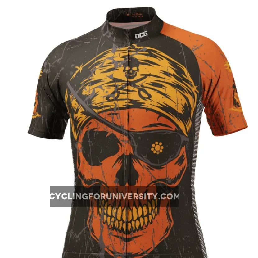 Men's One Eyed Willy Pirate Short Sleeve Cycling Jersey