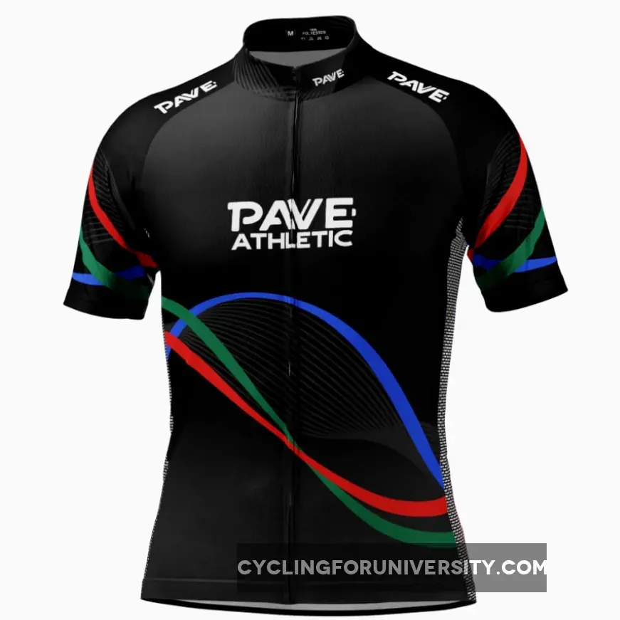 Men's PAVE Athletic Modern PDM Short Sleeve Cycling Jersey