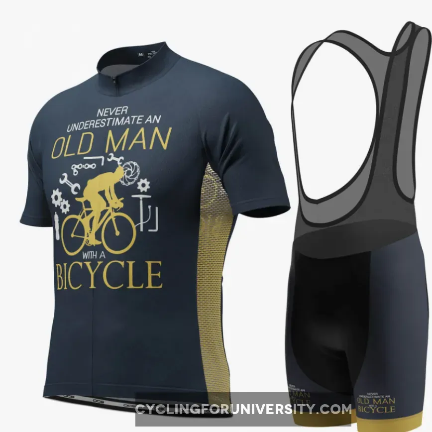 Men's Old Man Bicycle Short Sleeve Cycling Kit To Buy