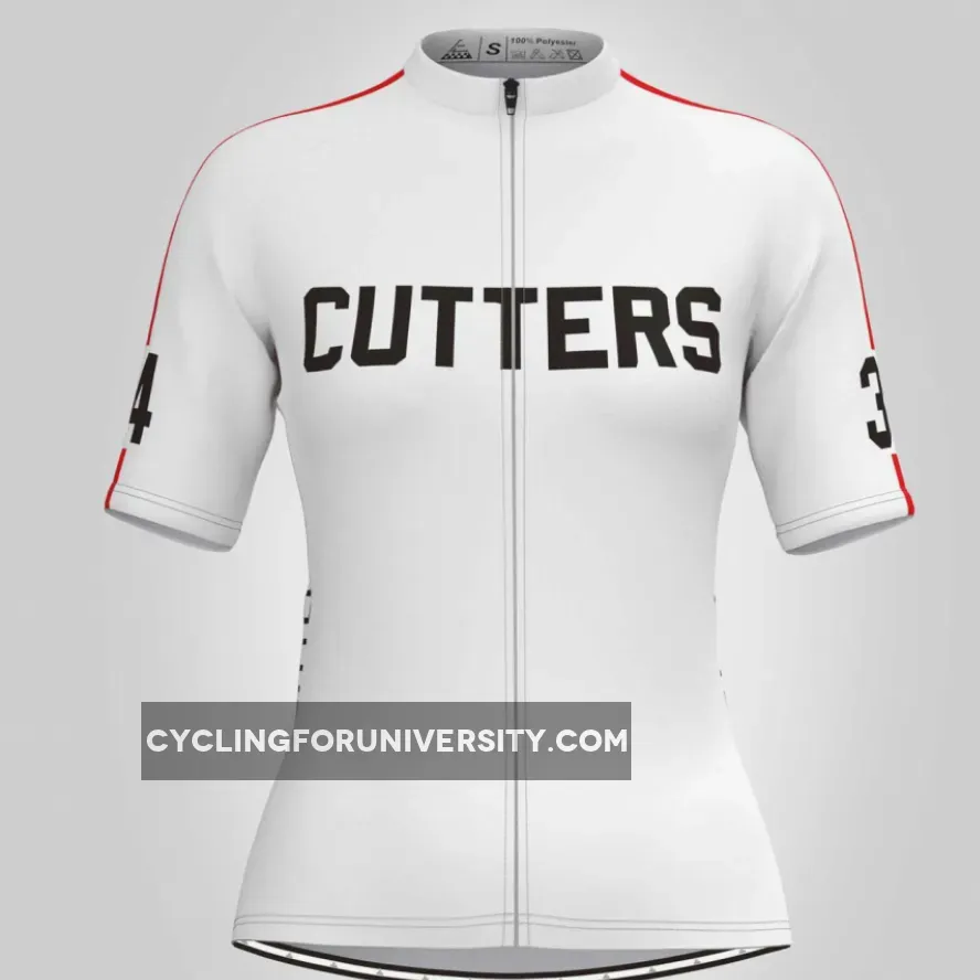 Cutters 1979 Breaking Away Women's Cycling Jersey White/Red