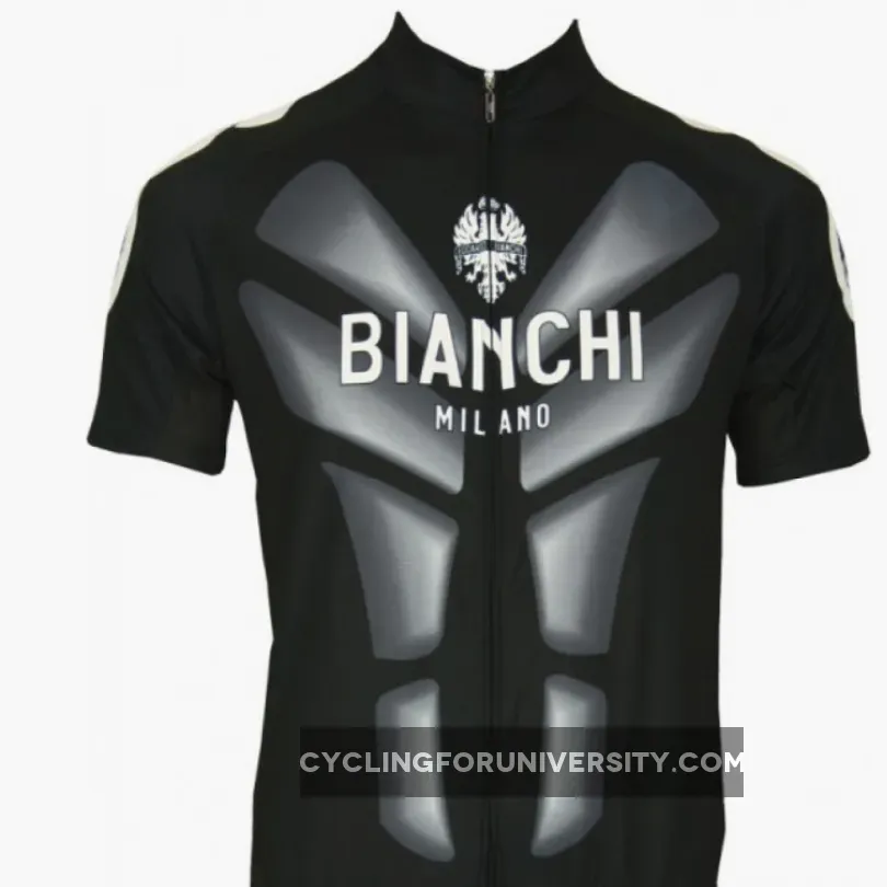 Bianchi Milano short sleeve jersey (long zipper) - RESEGONE