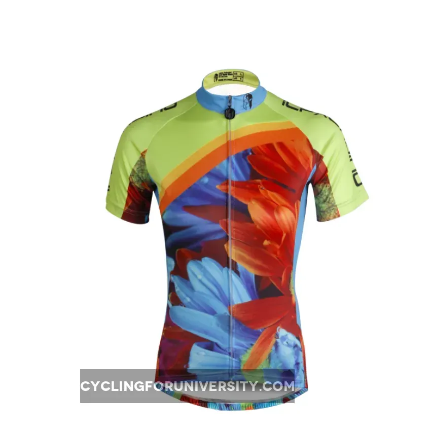 Biking T-shirt Sports Clothes Summer Women's Short-Sleeve Cycling Jersey 684