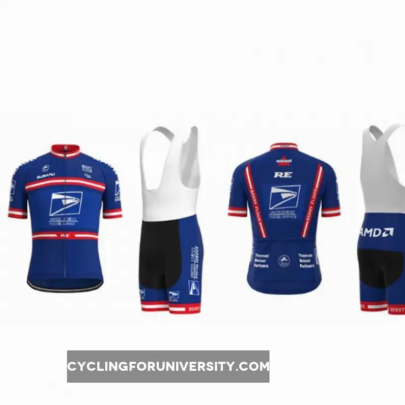 US Postal Retro Cycling Set 2004 Brand New