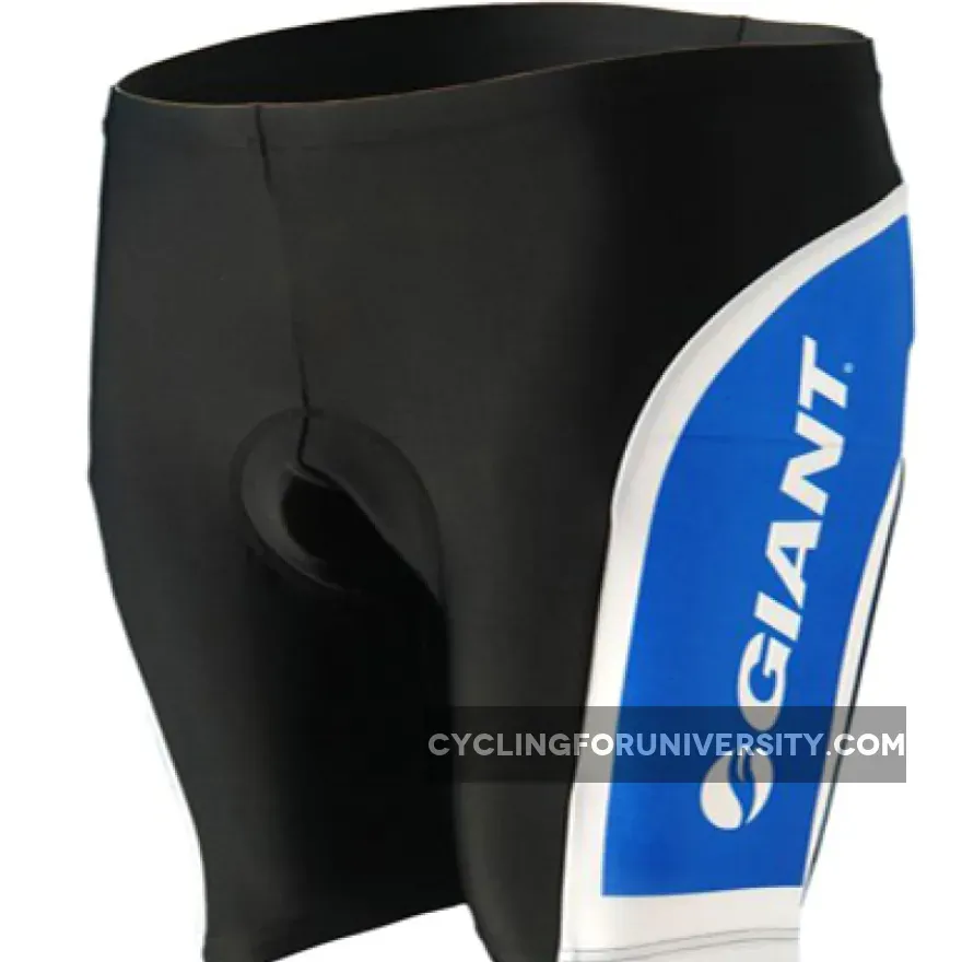 2011 Team Giant Cycling Shorts Black/Blue Online