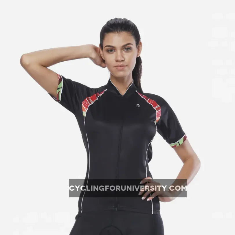 Green Trimming Women's Cycling Short-sleeve Bike Jersey T-shirt Summer Spring Road Bike Wear Mountain Bike MTB Clothes Sports Apparel Top NO. 790