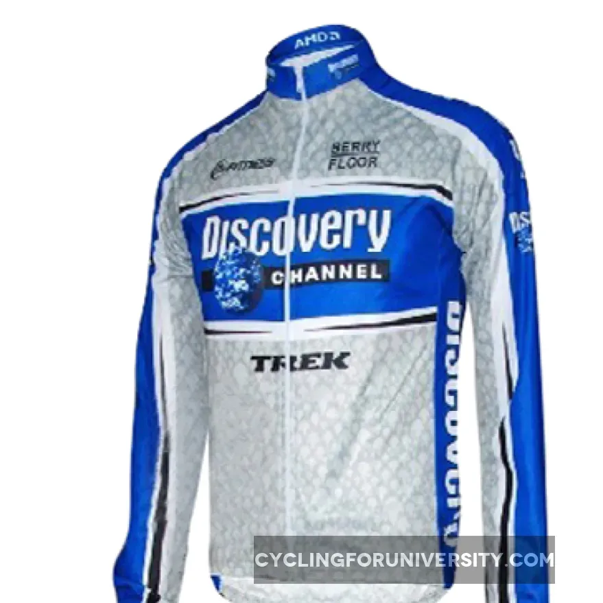2005 Discovery Channel Cycling Jersey long sleeve
