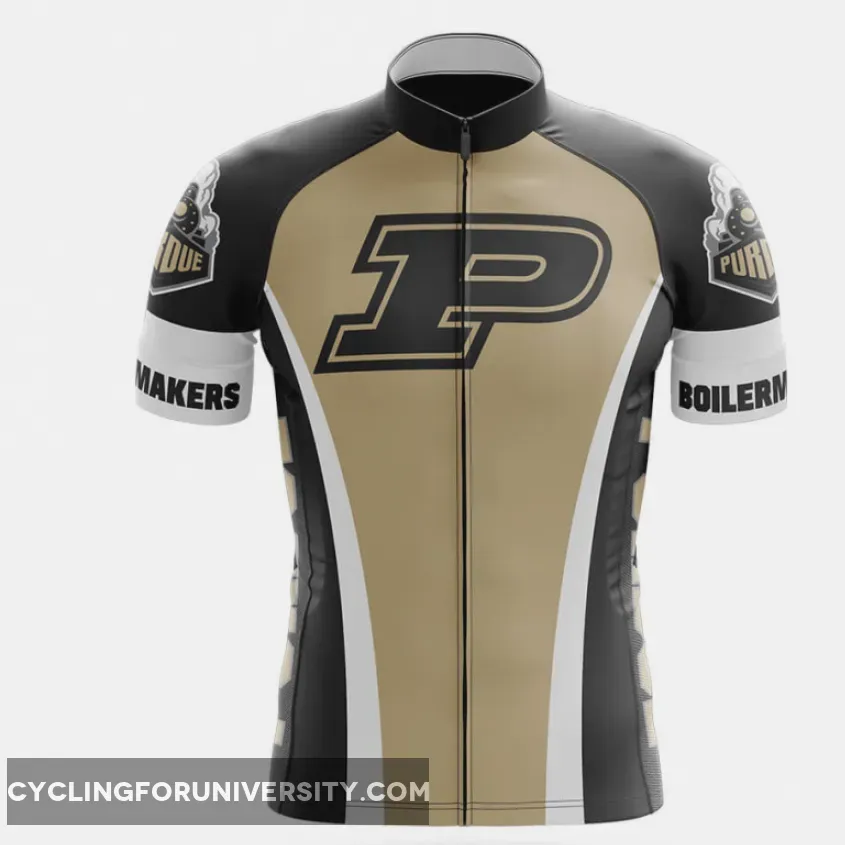 Purdue University - Men's Cycling / Jersey Only Purdue Bike