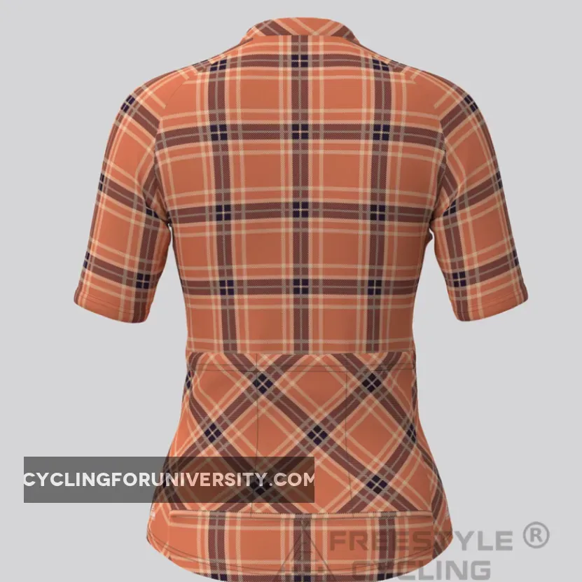 Plaid Checkered Shirt V31 Women's Cycling Kit Outlet