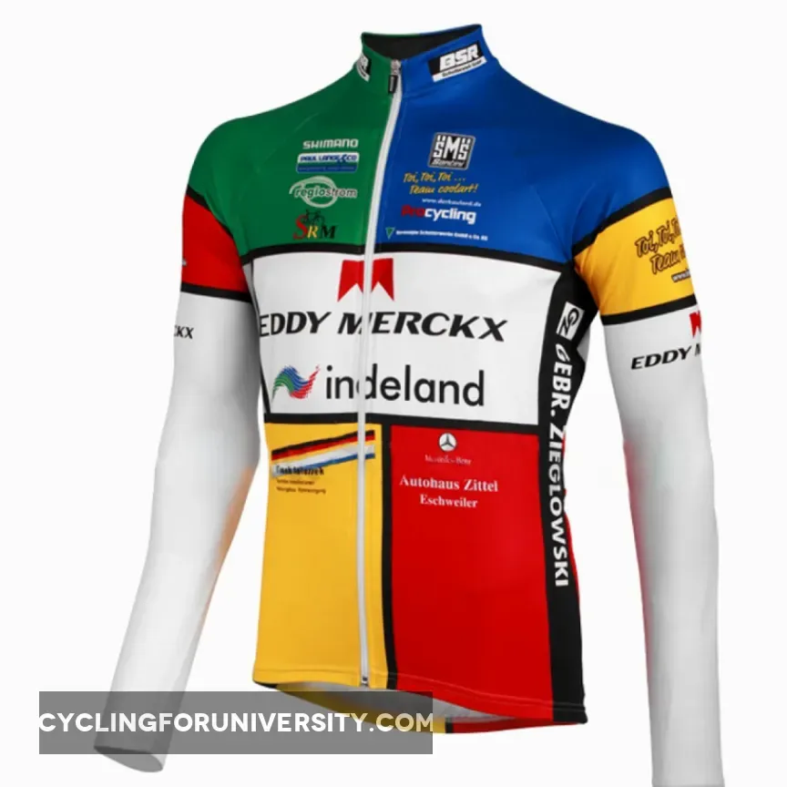 2012 Eddy Merckx-Indeland Team Long Sleeve Cycling Jersey