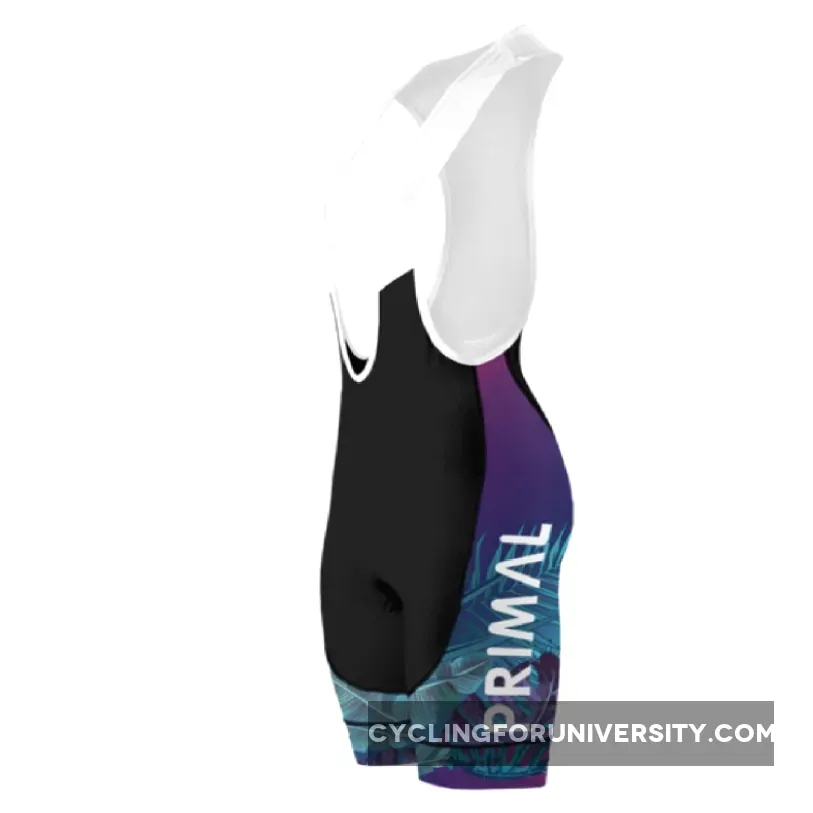 Primal Wear Midnight Tropics Women's Evo 2.0 Race Fit Cycling Bib Shorts Midnight In The Tropics Paint