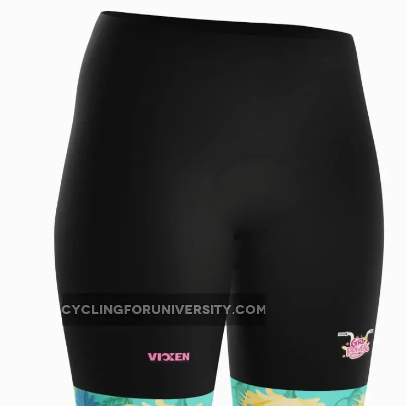 Women's Girl Power Series 1 Gel Padded Cycling Shorts