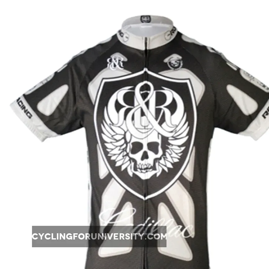 ROCK RACING CYCLING Short Sleeve Jersey BLACK For Sale
