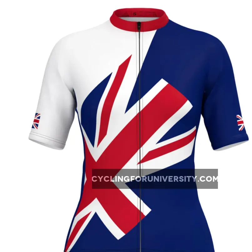 Women's UK Union Jack Flag Cycling Jersey New Releases
