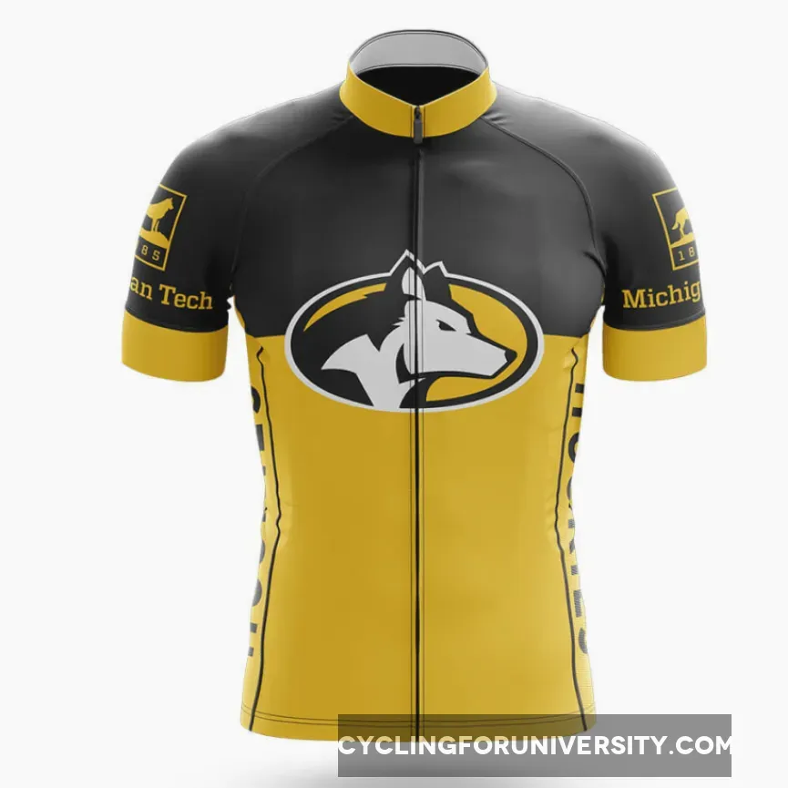 Michigan Technological University V2 - Men's Cycling / Jersey Only