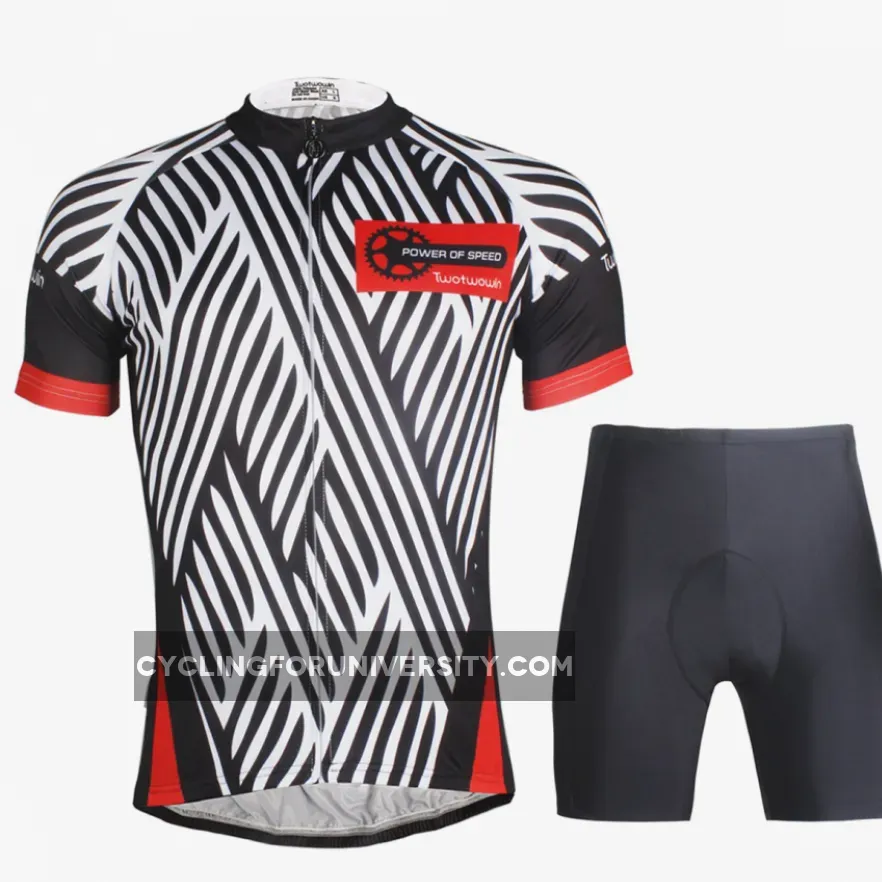 Ilpaladino POWER OF SPEED Men's Breathable Short-Sleeve Cycling Jersey/Suit Bicycling Shirts Summer Quick Dry Sport Wear NO.715/716